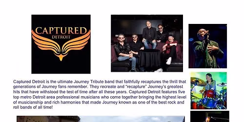 Captured  Detroit- Journey Tribute 