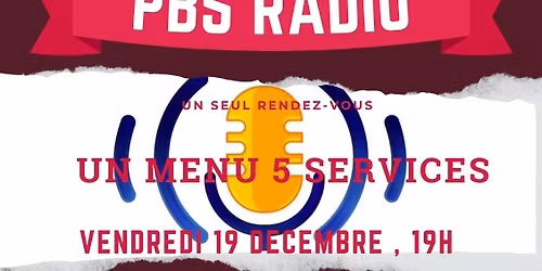 Studio Radio PBS 4 ans \u00e7a se f\u00eate!