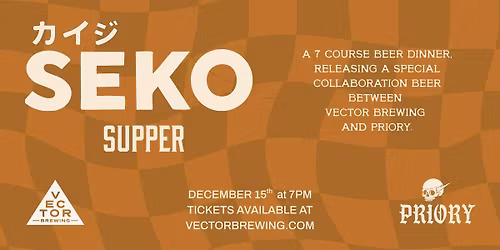 Seko Beer Dinner w\/ Priory