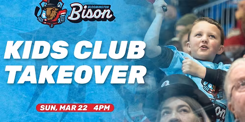 Bloomington Bison Kids Club Takeover
