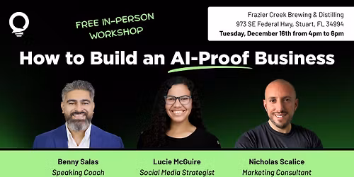 *FREE* How to Build an AI-Proof Business