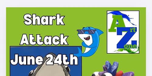 Summer Art Camp Shark Attack