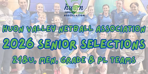 HVNA 2026 Senior Selections