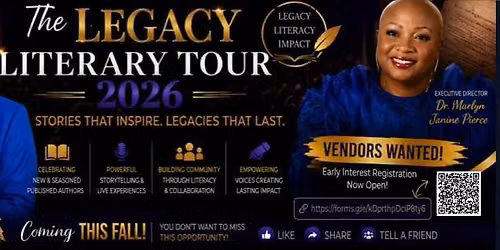 The Legacy Literary Tour 2026