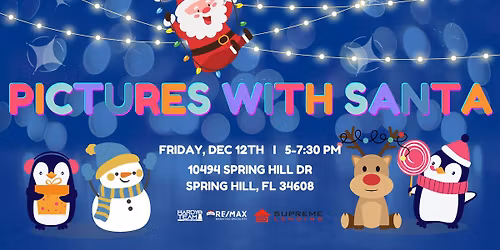 FREE Pictures With Santa & more family fun