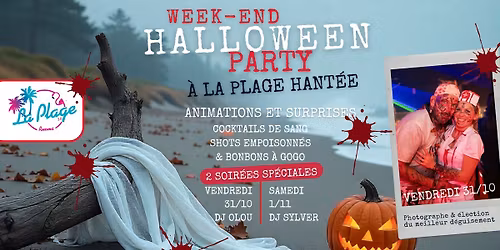 Halloween party \u00e0 La Plage Hant\u00e9e \ud83c\udf83\ud83d\udc7b