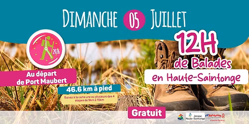 12h de balades en Haute-Saintonge
