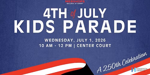Fourth of July Indoor Kids Parade 