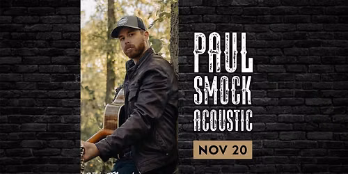 Paul Smock Acoustic at The Grainery Live!