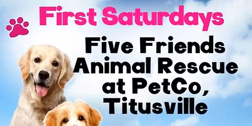 Five Friends Animal Rescue at PetCo - Titusville - Adoption Event