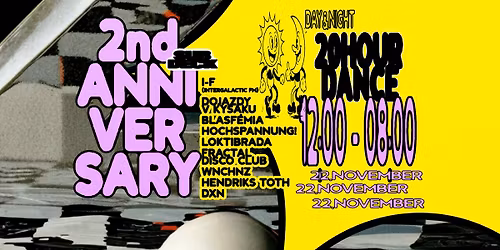 SUBDECK 2nd Anniversary :: Day & Night :: 20-hour Dance