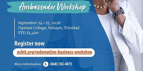 Redemptive Business Ambassador Workshop