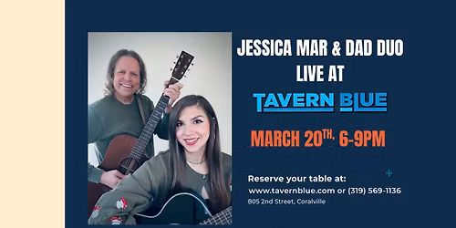 Jessica Mar & Dad Duo LIVE at Tavern Blue
