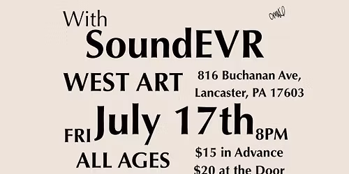 West Art Welcomes Street Beans with SoundEVR!