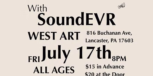 West Art Welcomes Street Beans with SoundEVR!