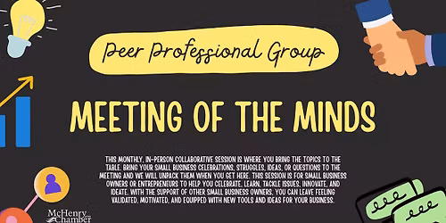 McHenry Chamber Peer Group - Meeting of the Minds