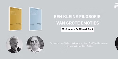 STEF HERTMANS & JEAN PAUL VAN BENDEGEM, FIEN SABBE
