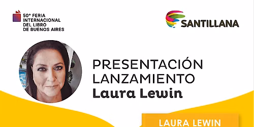Masterclass Laura Lewin Feria del Libro — La Rural