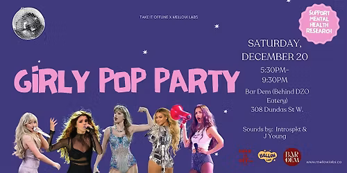 Girly Pop Party: Swift. Beyonc\u00e9. Gomez. Demi.