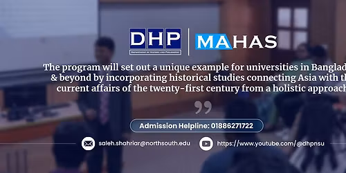 MAHAS Program - North South University