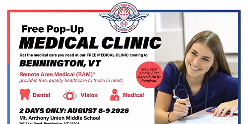 RAM Free Clinic - Bennington, VT