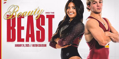 Beauty and the Beast - Iowa State Cyclones Wrestling and Gymnastics