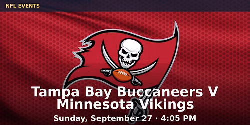 Minnesota Vikings at Tampa Bay Buccaneers at Raymond James Stadium