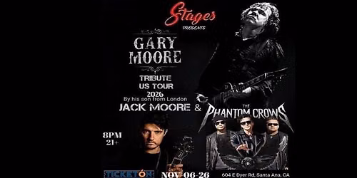 GARY MOORE TRIBUTE BY JACK MOORE & THE PHANTOM CROWS