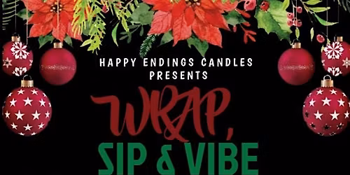 Wrap, Sip & Vibe: Holiday Gift Wrapping Experience!