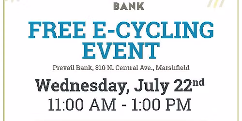 MARSHFIELD - Free Community E-cycling Day