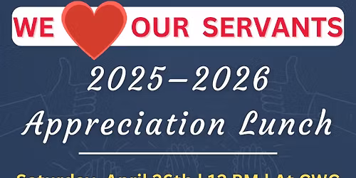 Church Appreciation Lunch