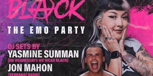 WE WEAR BLACK: THE EMO CLUB NIGHT