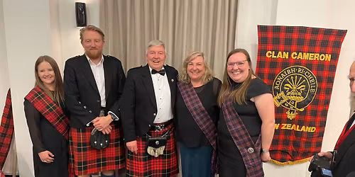Annual Clan Cameron New Zealand dinner