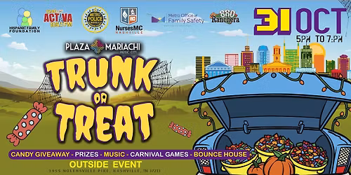 Trunk or Treat with Hispanic Family Foundation and MNPD