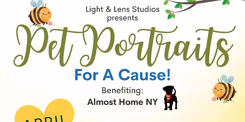 Pet Portraits For A Cause | Benefiting Almost Home NY