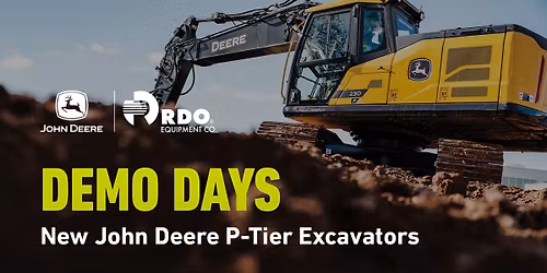 Excavator Demo Day | John Deere P\u2011Tier Excavators