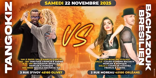 TANGOKIZ VS BACHAZOUK AVEC MORGAN ET MONIQUE