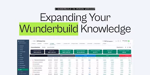 Wunderbuild Workshop: Expanding Your Wunderbuild Knowledge \u2013 Adelaide