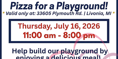 SMCCC Buddy's Pizza Fundraiser