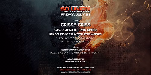 SD Union w\/ Crissy Criss + Georgie Riot + Reid Speed + More