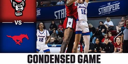 SMU Mustangs at NC State Wolfpack Womens Basketball