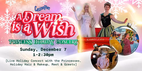 A Dream is a Wish Princess Holiday Concert