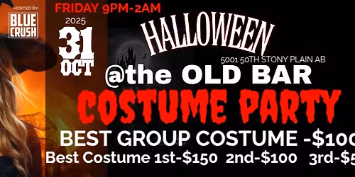 HALLOWEEN @The OLD BAR (COSTUME PARTY)