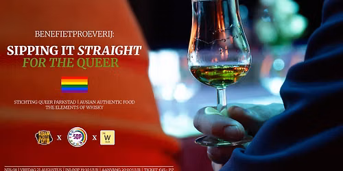 Benefietproeverij - Sipping it Straight for the Queer