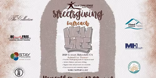 Streetsgiving Outreach