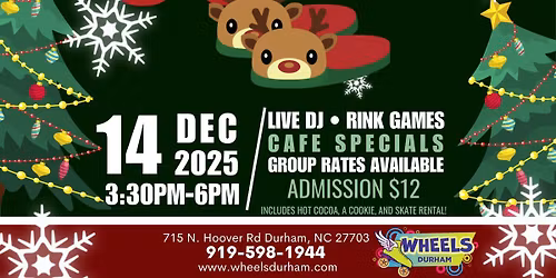 \ud83c\udf84\u2728 CHRISTMAS PAJAMA SKATE! \u2728\ud83c\udf84