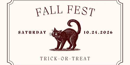 Fall Fest Trick-or-Treating