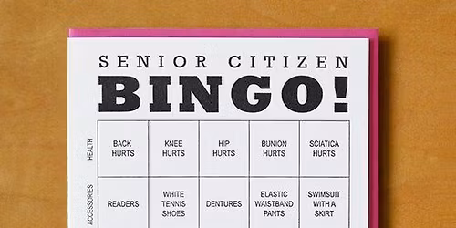 Senior's Bingo & National Election Day