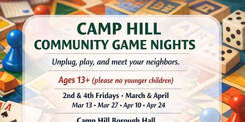 Camp Hill Game Nights