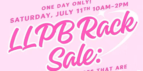 LLPB Rack Sale: Flawed but Fabulous
